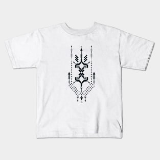 Boho Totem Compass Kids T-Shirt